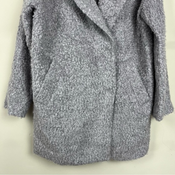 VINCE CAMUTO PURPLE BOUCLE TWO BUTTON COLLARED COAT SIZE SMALL - Picture 12 of 16